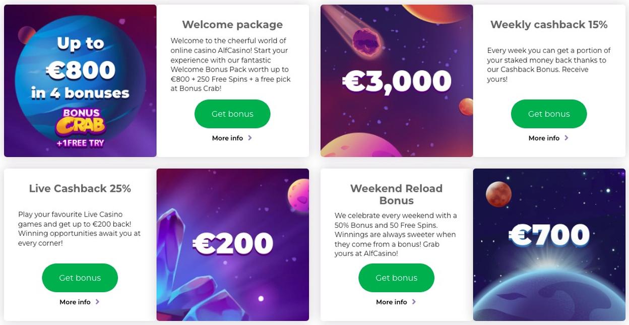 Bonuses