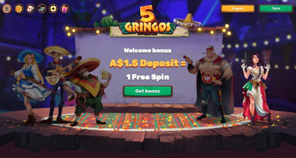 5 Gringos Casino Review 2025 ① Online Casino Australia